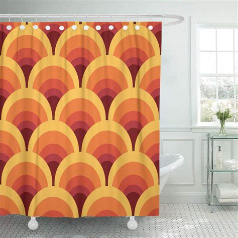 1960s shower curtain|vintage white shower curtains.